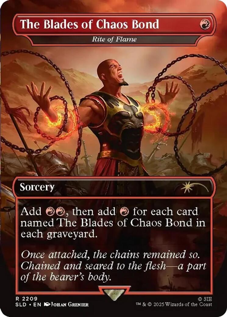 The Blades of Chaos Bond - Rite of Flame [Secret Lair Drop Series] | Exor Games Truro