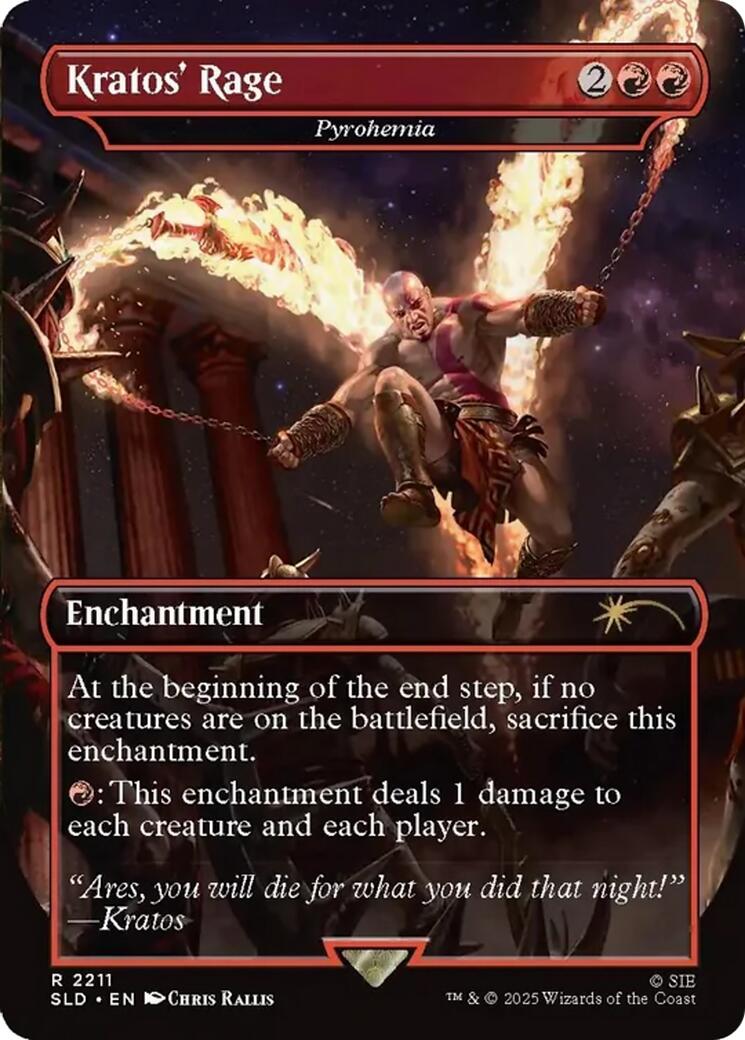 Kratos' Rage - Pyrohemia [Secret Lair Drop Series] | Exor Games Truro