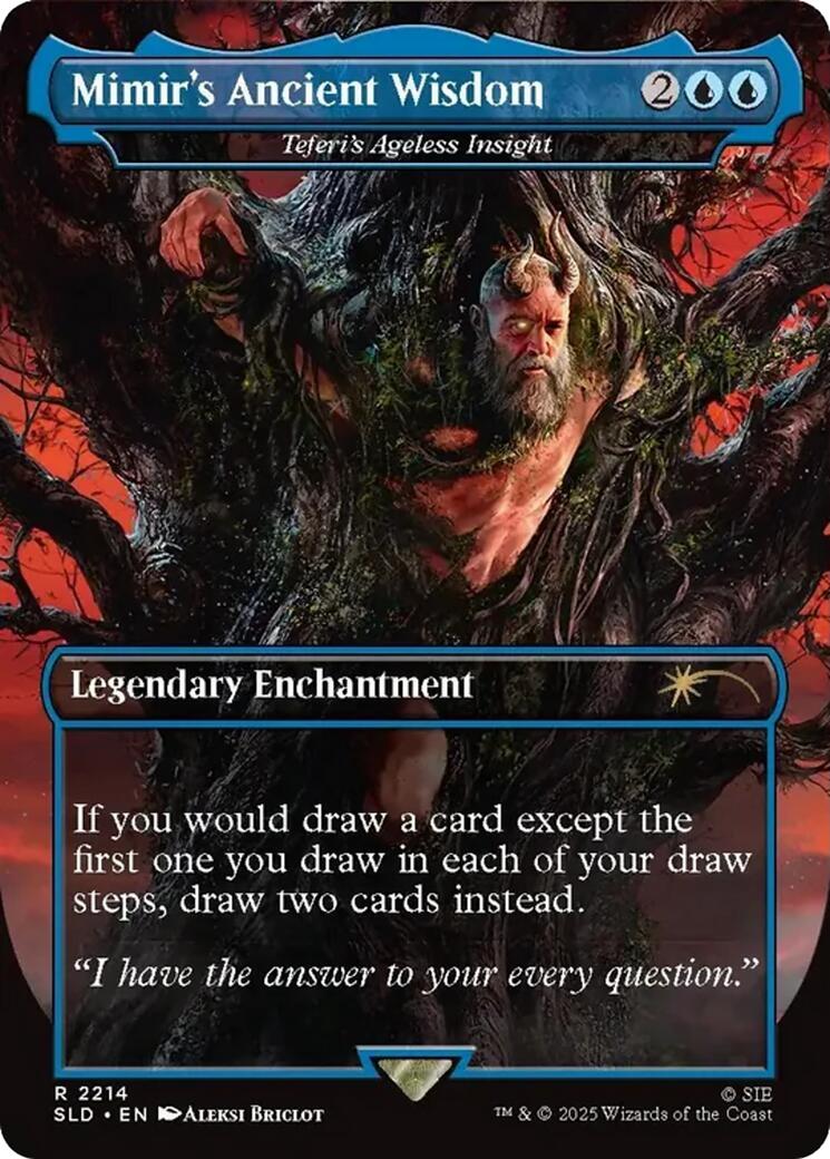 Mimir's Ancient Wisdom - Teferi's Ageless Insight [Secret Lair Drop Series] | Exor Games Truro