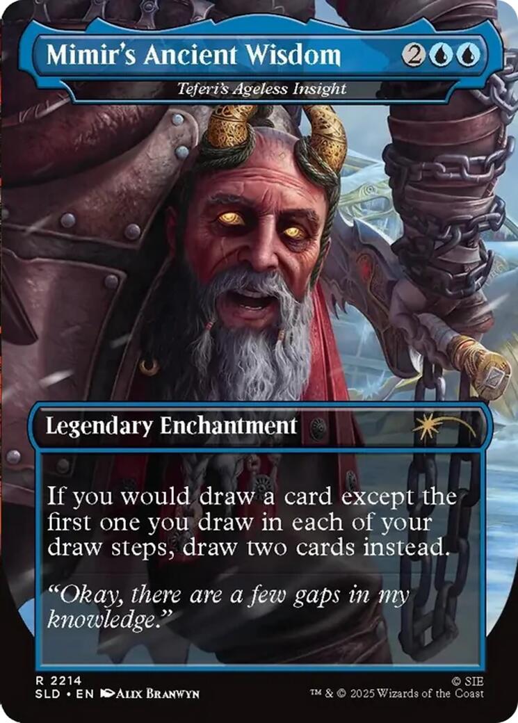 Mimir's Ancient Wisdom - Teferi's Ageless Insight [Secret Lair Drop Series] | Exor Games Truro
