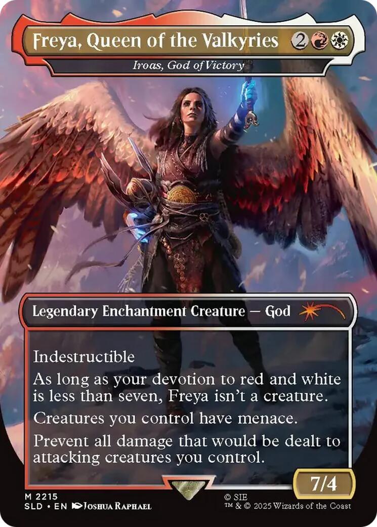 Freya, Queen of the Valkyries - Iroas, God of Victory [Secret Lair Drop Series] | Exor Games Truro