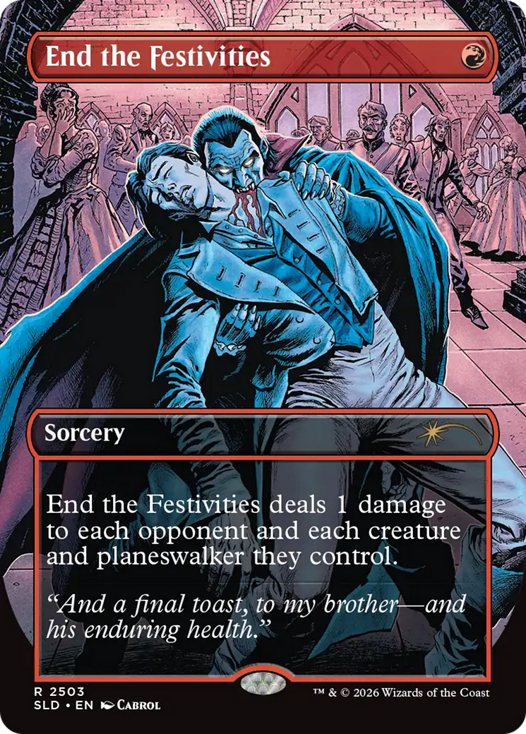End the Festivities [Secret Lair Drop Series] | Exor Games Truro