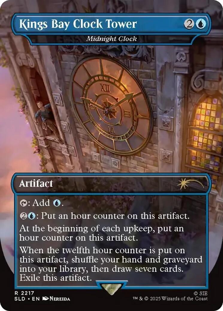 Kings Bay Clock Tower - Midnight Clock [Secret Lair Drop Series] | Exor Games Truro