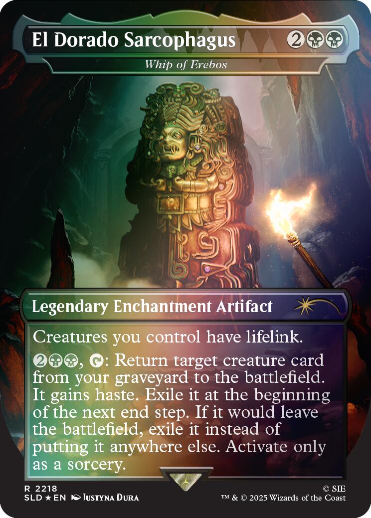 El Dorado Sarcophagus - Whip of Erebos (Rainbow Foil) [Secret Lair Drop Series] | Exor Games Truro
