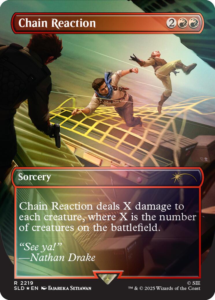Chain Reaction (Rainbow Foil) [Secret Lair Drop Series] | Exor Games Truro