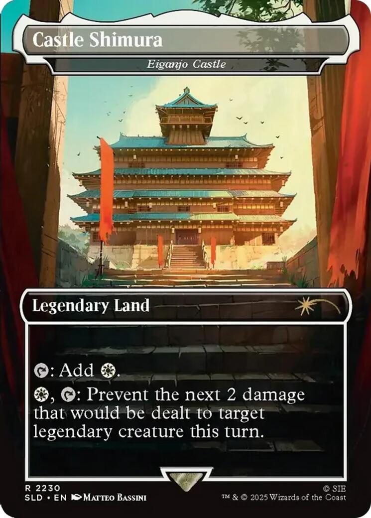 Castle Shimura - Eiganjo Castle [Secret Lair Drop Series] | Exor Games Truro