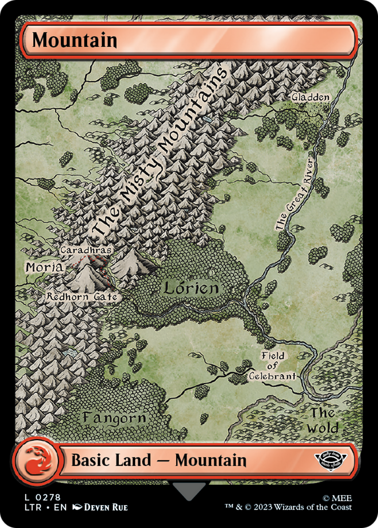 Mountain (278) [The Lord of the Rings: Tales of Middle-Earth] | Exor Games Truro