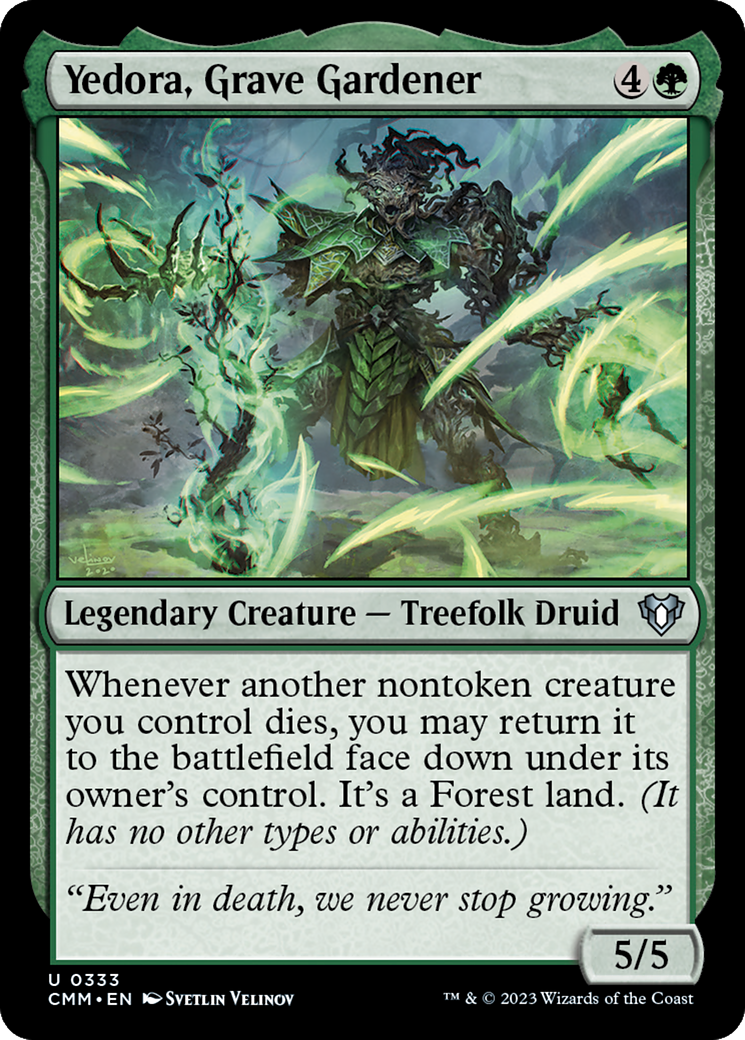 Yedora, Grave Gardener [Commander Masters] | Exor Games Truro