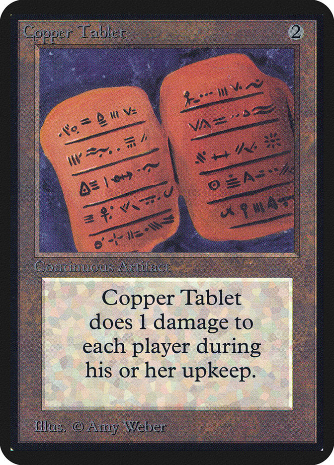 Copper Tablet [Alpha Edition] | Exor Games Truro