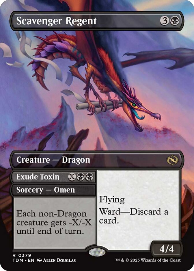 Scavenger Regent (Borderless) [Tarkir: Dragonstorm] | Exor Games Truro