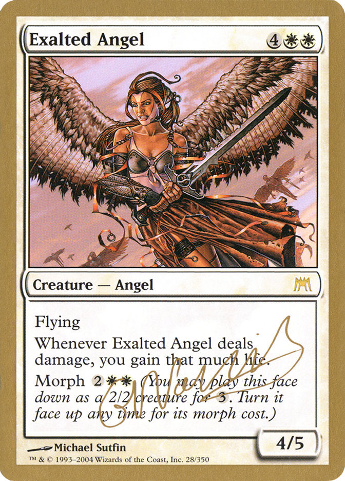 Exalted Angel (Gabriel Nassif) [World Championship Decks 2004] | Exor Games Truro