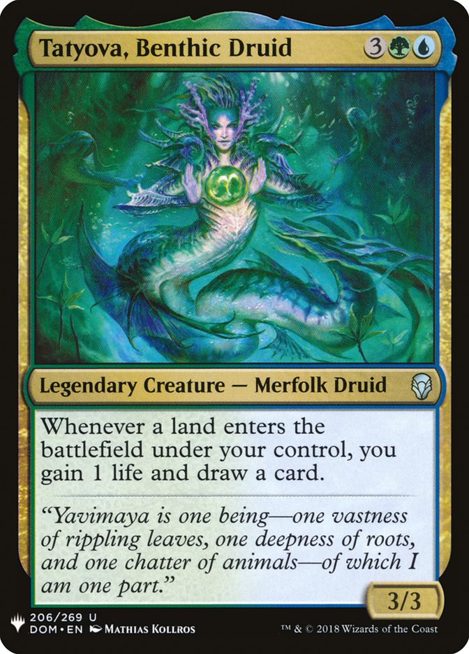 Tatyova, Benthic Druid [Mystery Booster] | Exor Games Truro