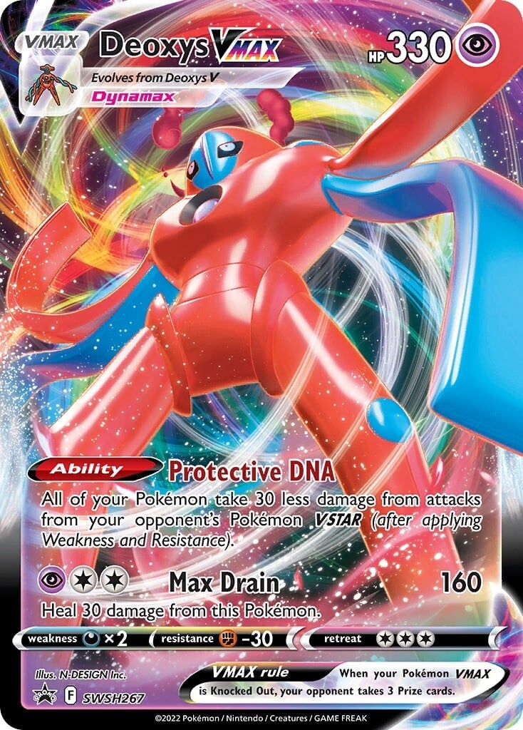 Deoxys VMAX (SWSH267) [Sword & Shield: Black Star Promos] | Exor Games Truro