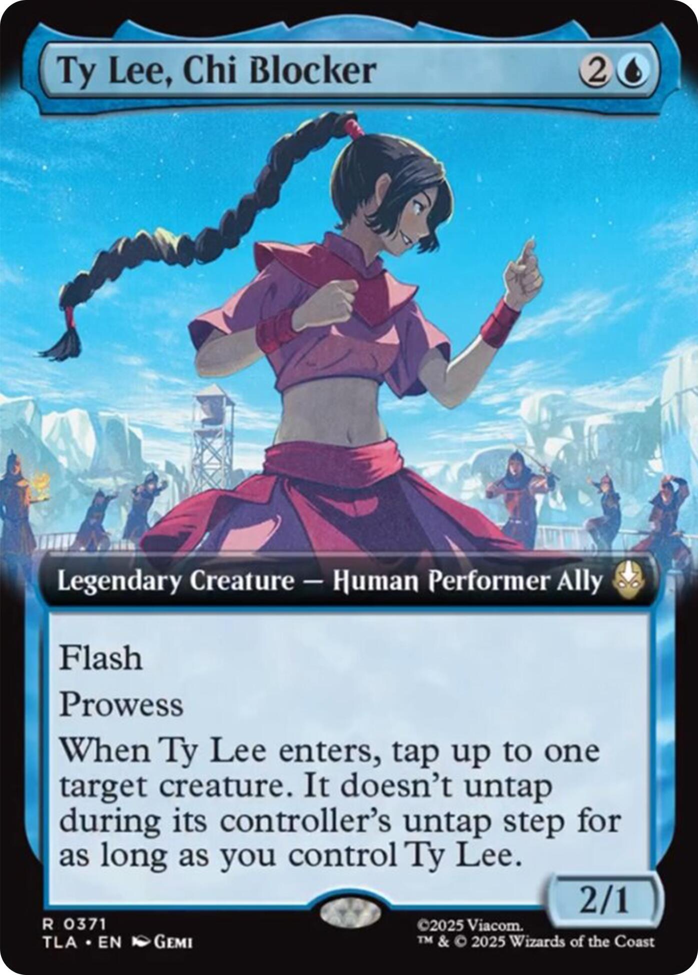Ty Lee, Chi Blocker (Extended Art) [Avatar: The Last Airbender] | Exor Games Truro