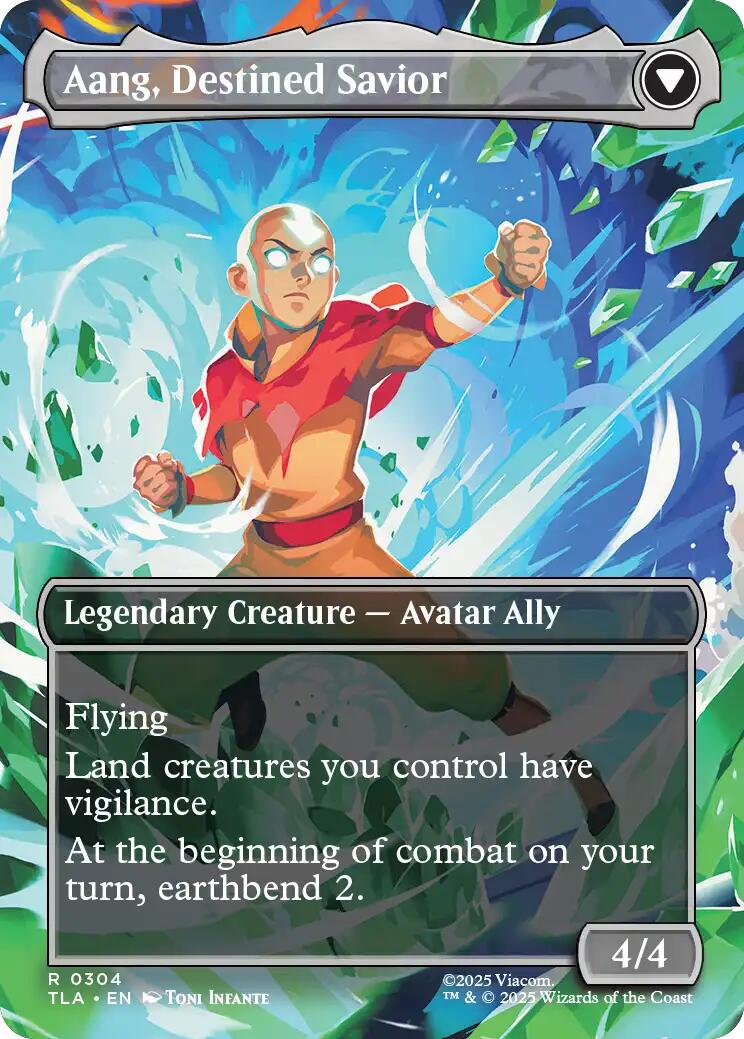 Aang, at the Crossroads (Borderless) [Avatar: The Last Airbender] | Exor Games Truro