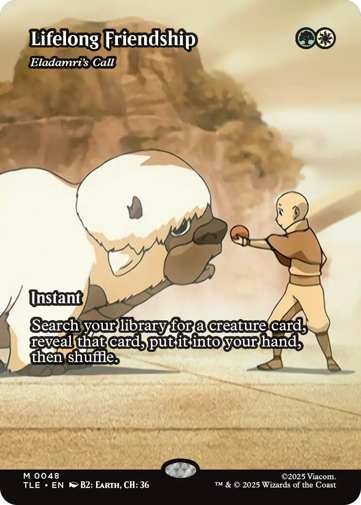 Lifelong Friendship - Eladamri's Call (Borderless) [Avatar: The Last Airbender: Eternal-Legal] | Exor Games Truro
