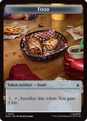 Leviathan // Food Double-Sided Token [Marvel Super Heroes Tokens] | Exor Games Truro