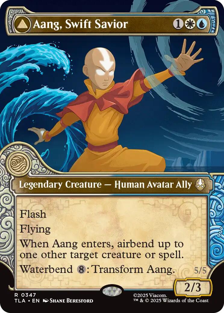 Aang, Swift Savior (Showcase) [Avatar: The Last Airbender] | Exor Games Truro