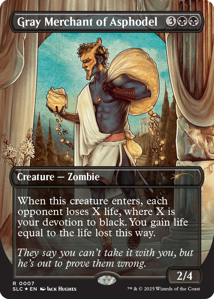 Gray Merchant of Asphodel (Halo Foil) [Secret Lair Countdown Kit] | Exor Games Truro