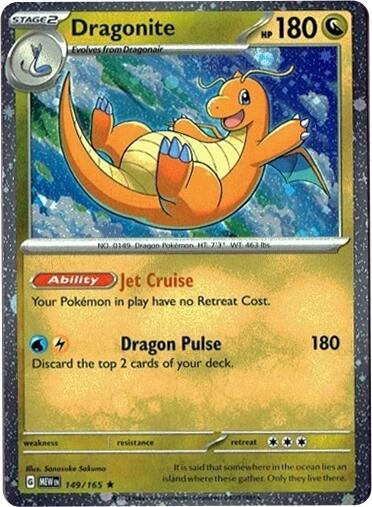 Dragonite 149/165 (Cosmos Holo) [Miscellaneous Cards] | Exor Games Truro