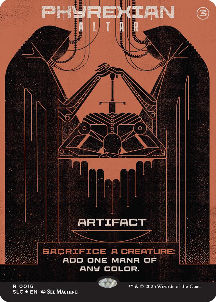 Phyrexian Altar (Halo Foil) [Secret Lair Countdown Kit] | Exor Games Truro