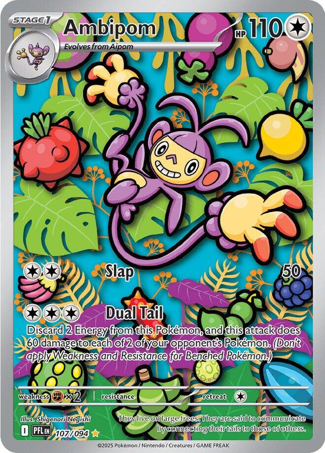 Ambipom (107/094) [Mega Evolution: Phantasmal Flames] | Exor Games Truro