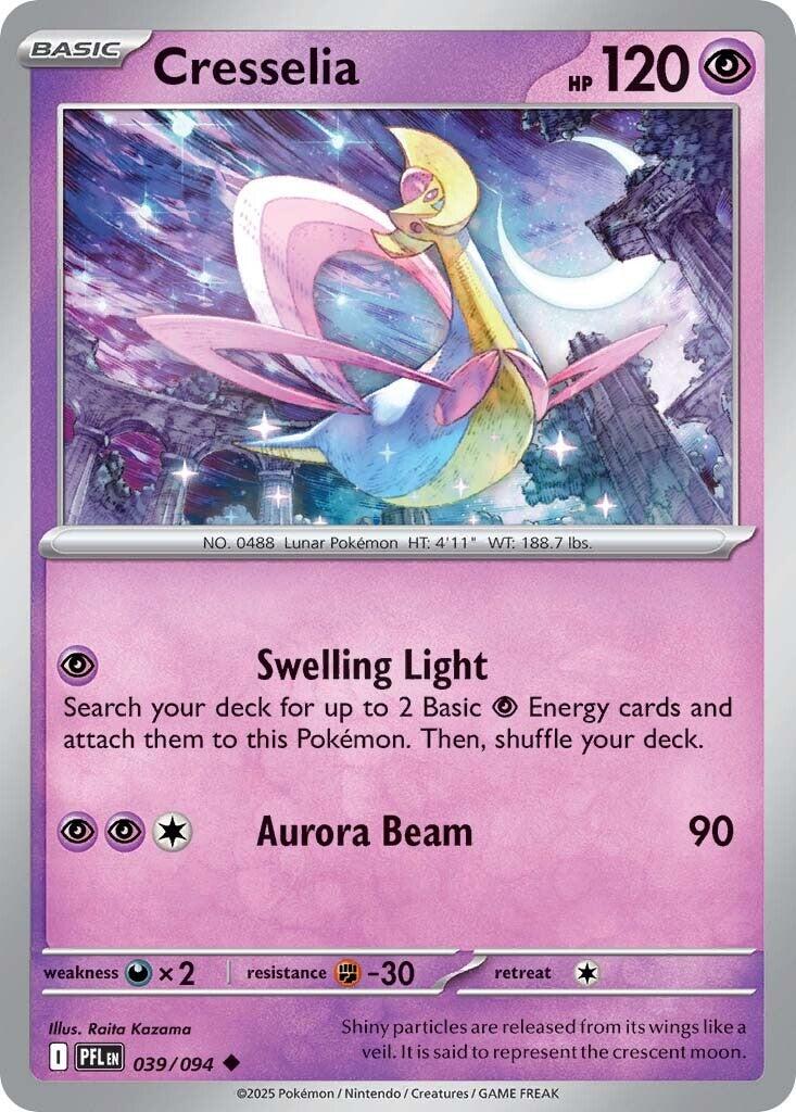 Cresselia (039/094) [Mega Evolution: Phantasmal Flames] | Exor Games Truro