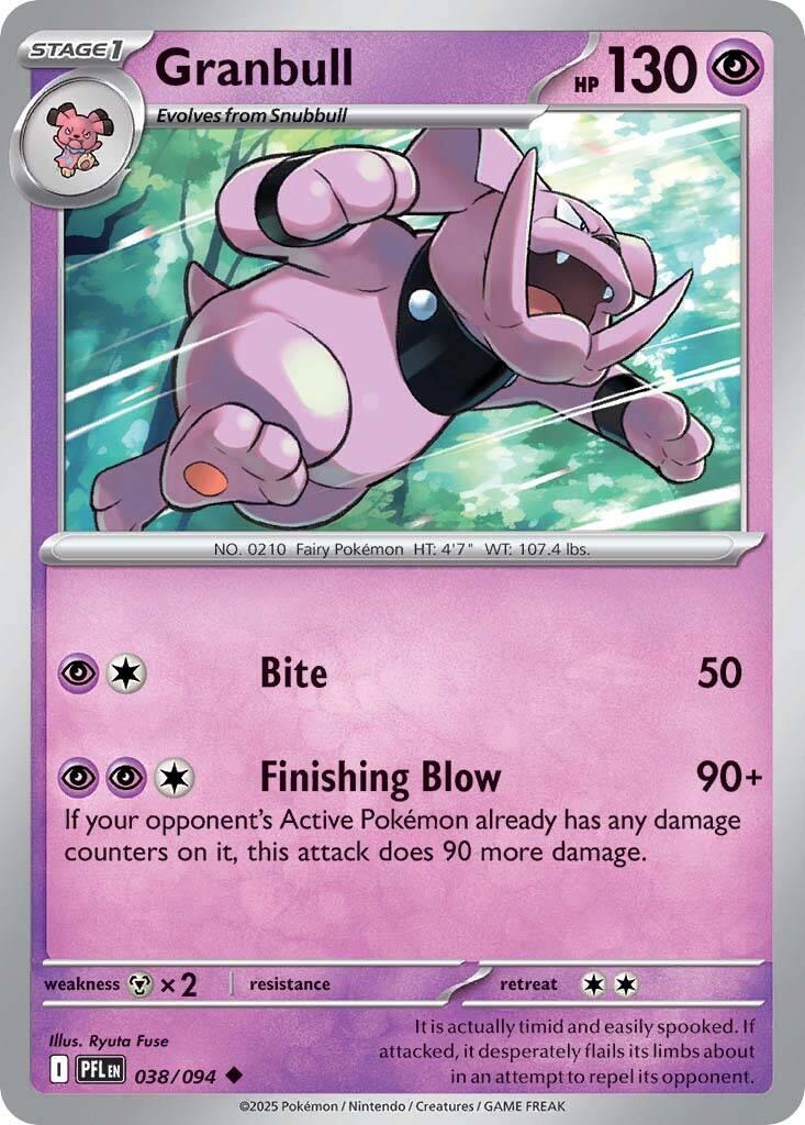 Granbull (038/094) [Mega Evolution: Phantasmal Flames] | Exor Games Truro