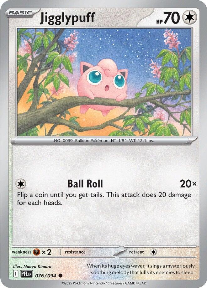 Jigglypuff (076/094) [Mega Evolution: Phantasmal Flames] | Exor Games Truro