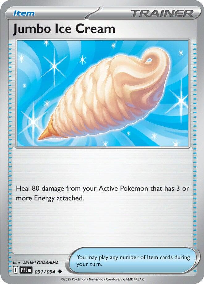 Jumbo Ice Cream (091/094) [Mega Evolution: Phantasmal Flames] | Exor Games Truro