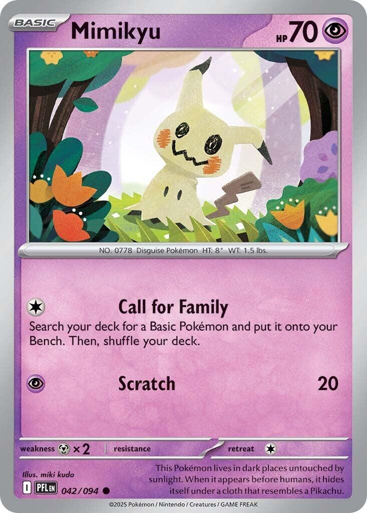 Mimikyu (042/094) [Mega Evolution: Phantasmal Flames] | Exor Games Truro