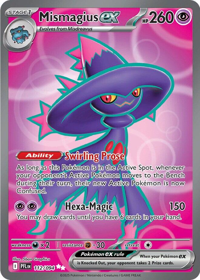 Mismagius ex (112/094) [Mega Evolution: Phantasmal Flames] | Exor Games Truro