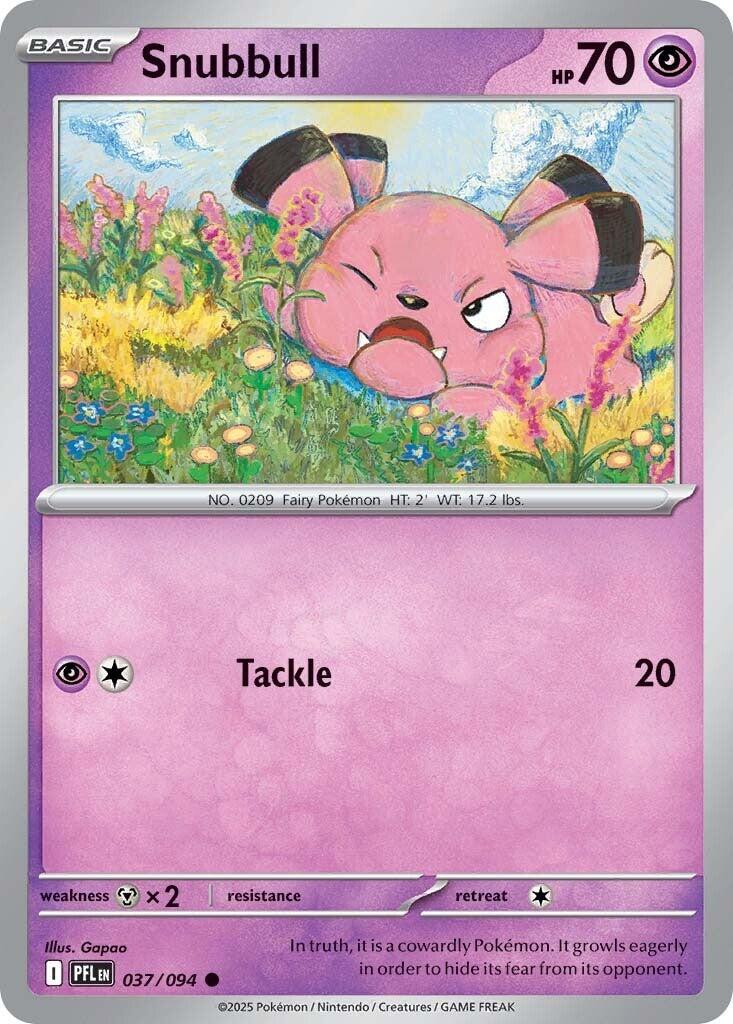 Snubbull (037/094) [Mega Evolution: Phantasmal Flames] | Exor Games Truro