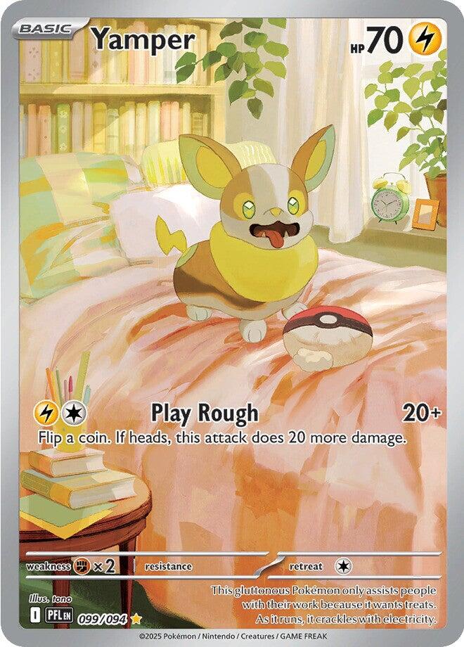 Yamper (099/094) [Mega Evolution: Phantasmal Flames] | Exor Games Truro