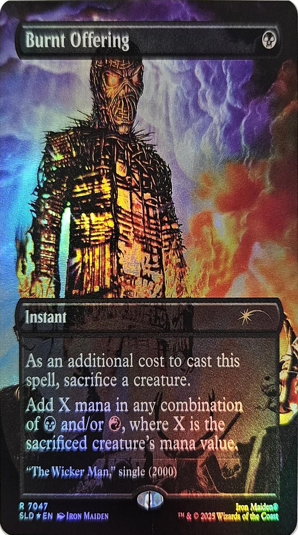 Burnt Offering (Rainbow Foil) [Secret Lair Drop Series] | Exor Games Truro