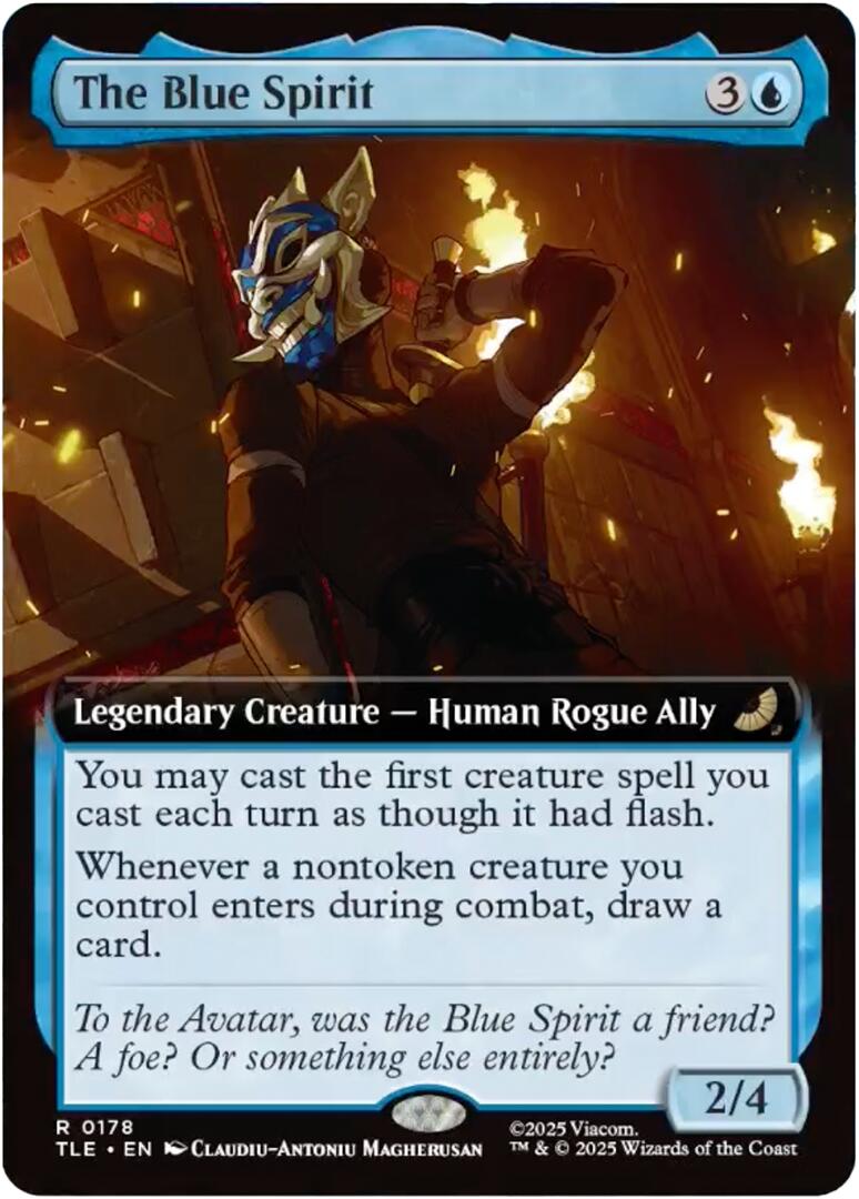 The Blue Spirit (Extended Art) [Avatar: The Last Airbender: Eternal-Legal] | Exor Games Truro