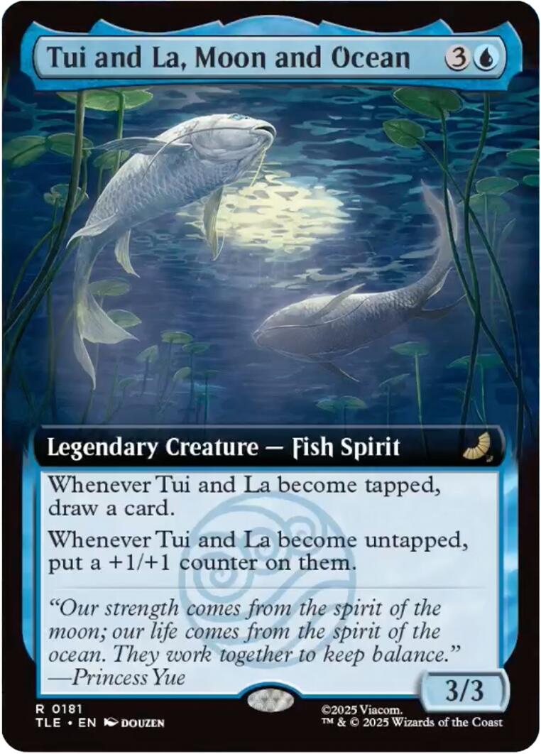 Tui and La, Moon and Ocean (Extended Art) [Avatar: The Last Airbender: Eternal-Legal] | Exor Games Truro