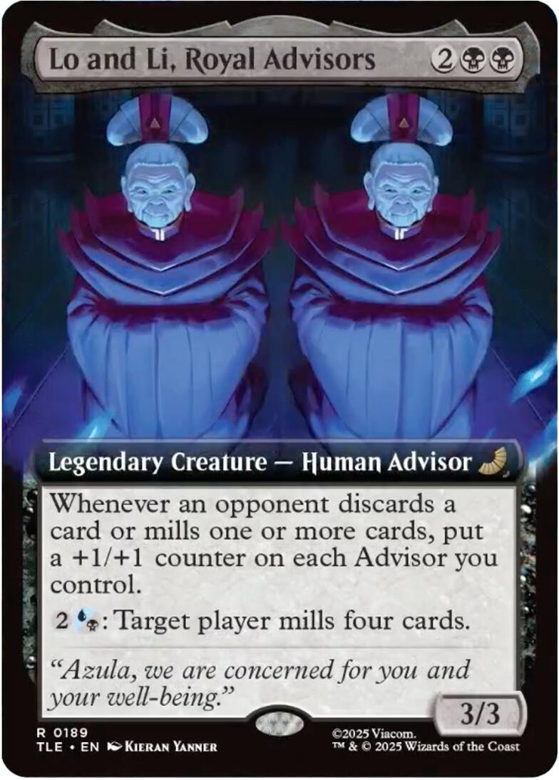 Lo and Li, Royal Advisors (Extended Art) [Avatar: The Last Airbender: Eternal-Legal] | Exor Games Truro