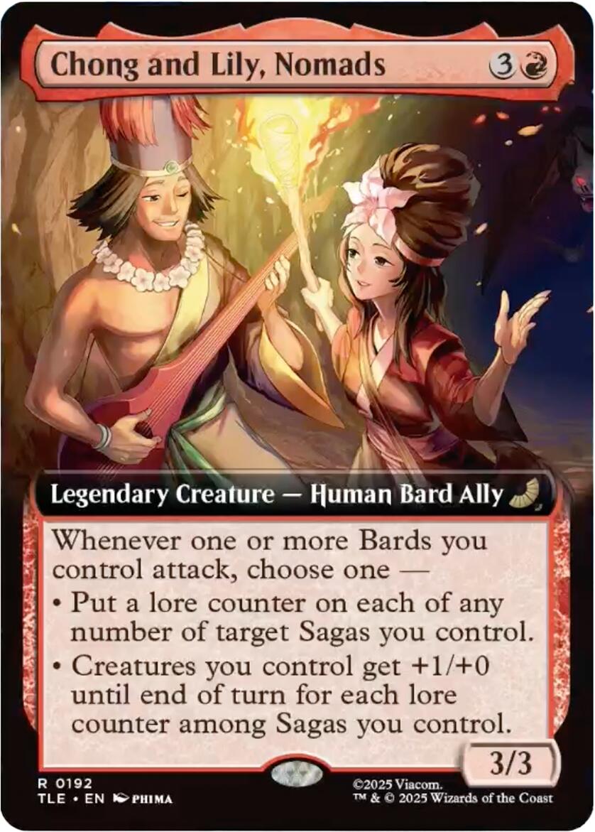 Chong and Lily, Nomads (Extended Art) [Avatar: The Last Airbender: Eternal-Legal] | Exor Games Truro
