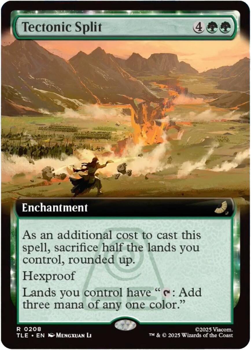 Tectonic Split (Extended Art) [Avatar: The Last Airbender: Eternal-Legal] | Exor Games Truro