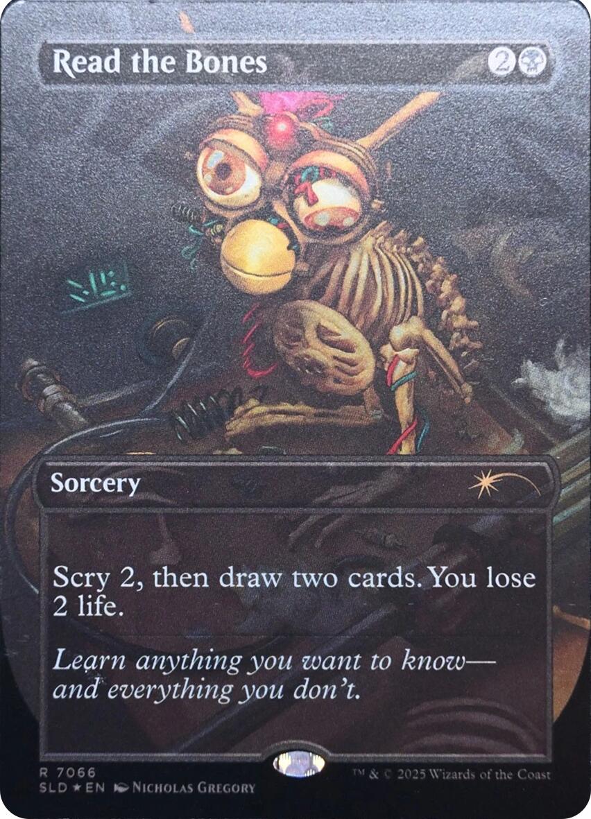 Read the Bones (Rainbow Foil) [Secret Lair Drop Series] | Exor Games Truro