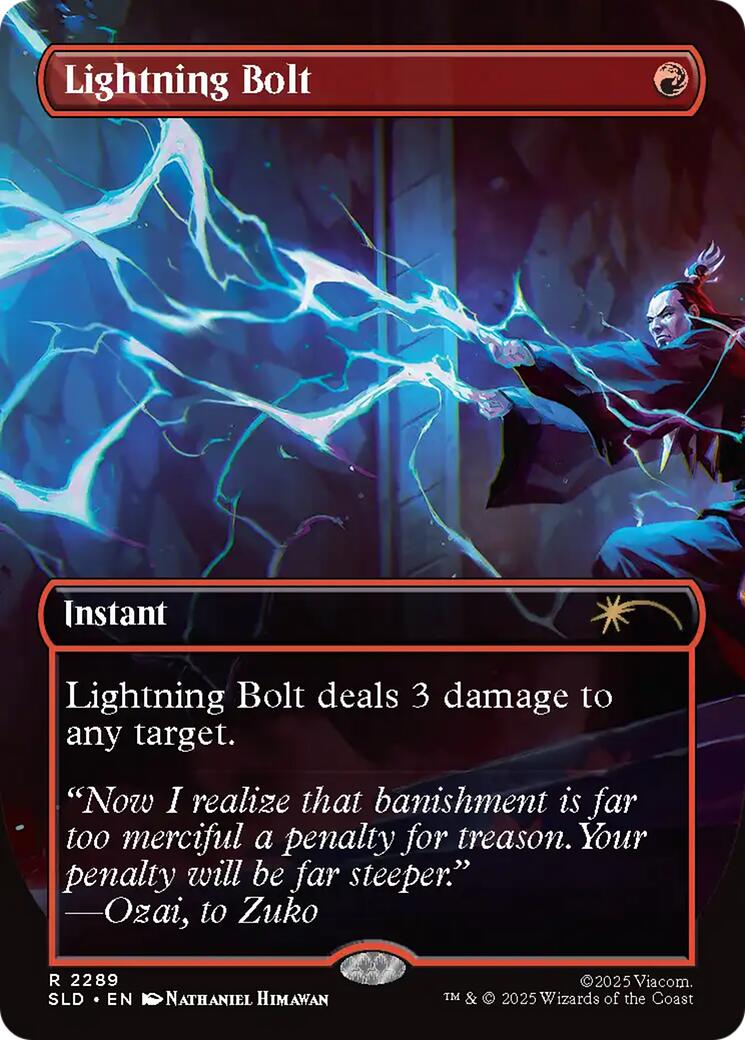 Lightning Bolt (2289) [Secret Lair Drop Series] | Exor Games Truro