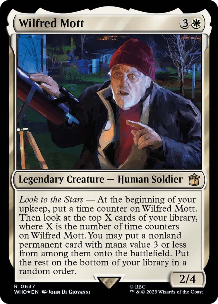 Wilfred Mott (Surge Foil) [Doctor Who] | Exor Games Truro