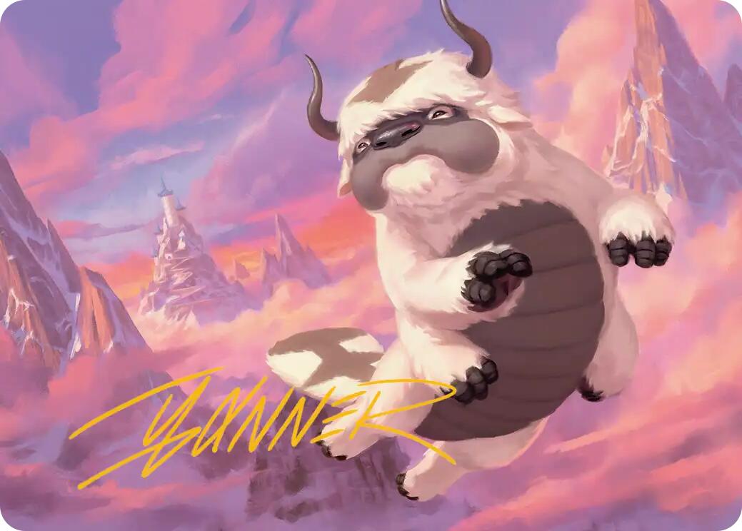 Appa, Aang's Companion Art Card (Gold-Stamped Signature) [Avatar: The Last Airbender Art Series] | Exor Games Truro