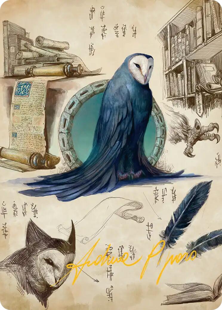 Wan Shi Tong, Librarian Art Card (Gold-Stamped Signature) [Avatar: The Last Airbender Art Series] | Exor Games Truro