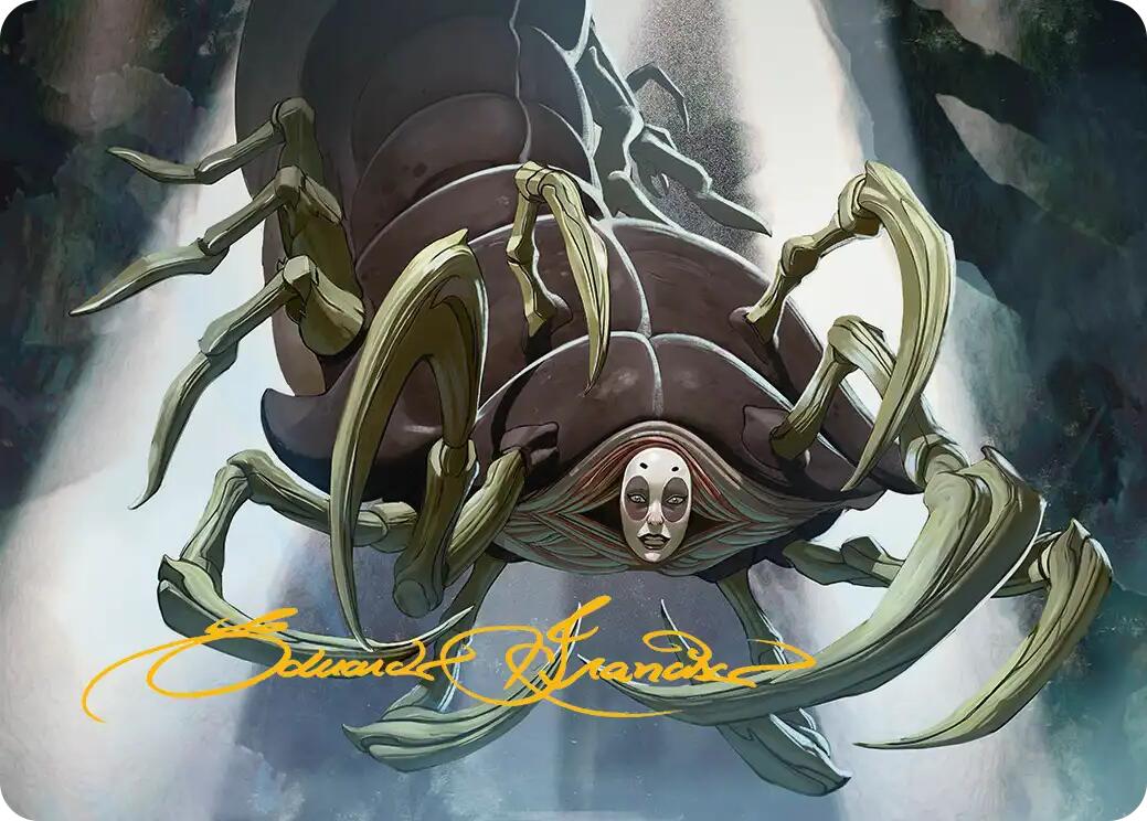 Koh, the Face Stealer Art Card (Gold-Stamped Signature) [Avatar: The Last Airbender Art Series] | Exor Games Truro