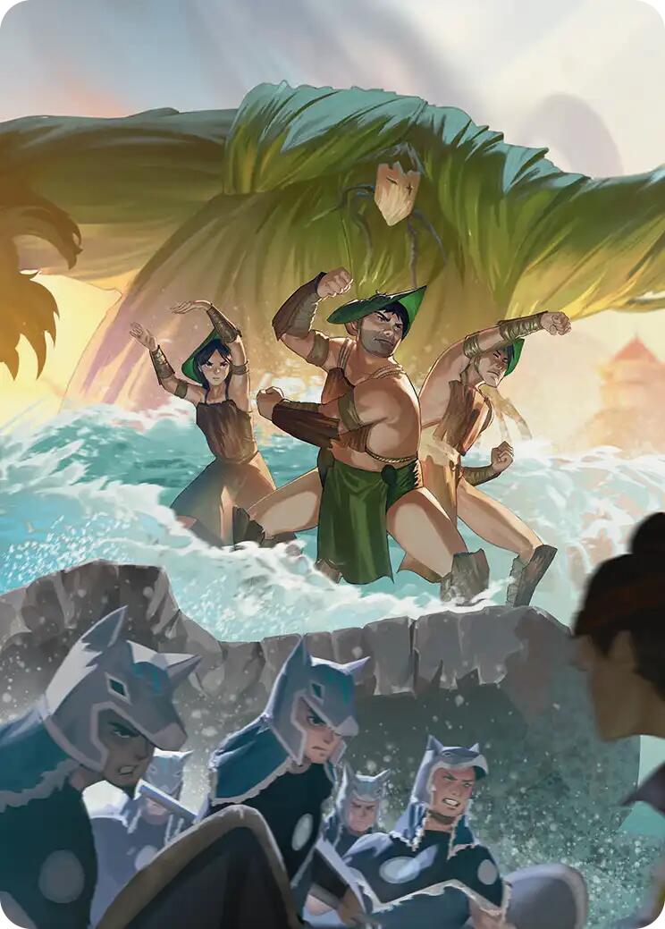 Swampbenders Art Card [Avatar: The Last Airbender Art Series] | Exor Games Truro