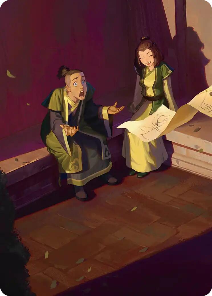 Sokka and Suki Art Card [Avatar: The Last Airbender Art Series] | Exor Games Truro