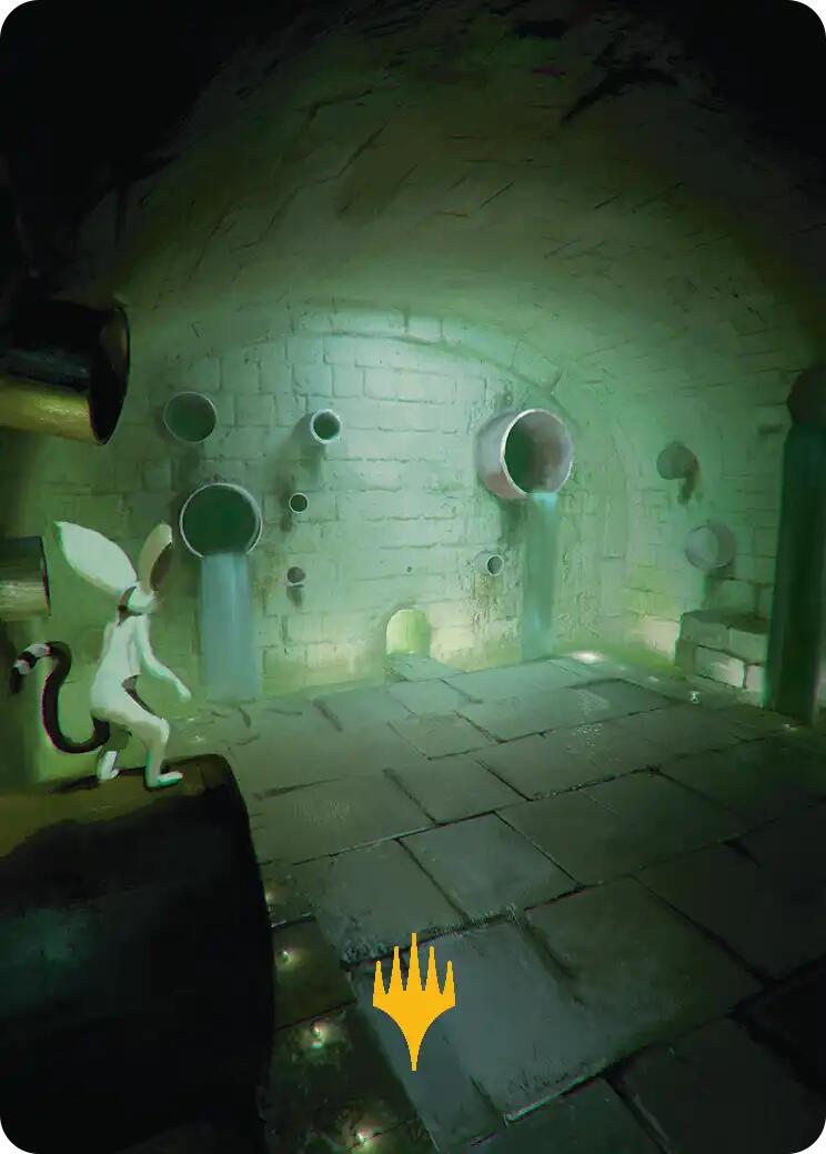 Swamp Art Card (Gold-Stamped Planeswalker Symbol) [Avatar: The Last Airbender Art Series] | Exor Games Truro