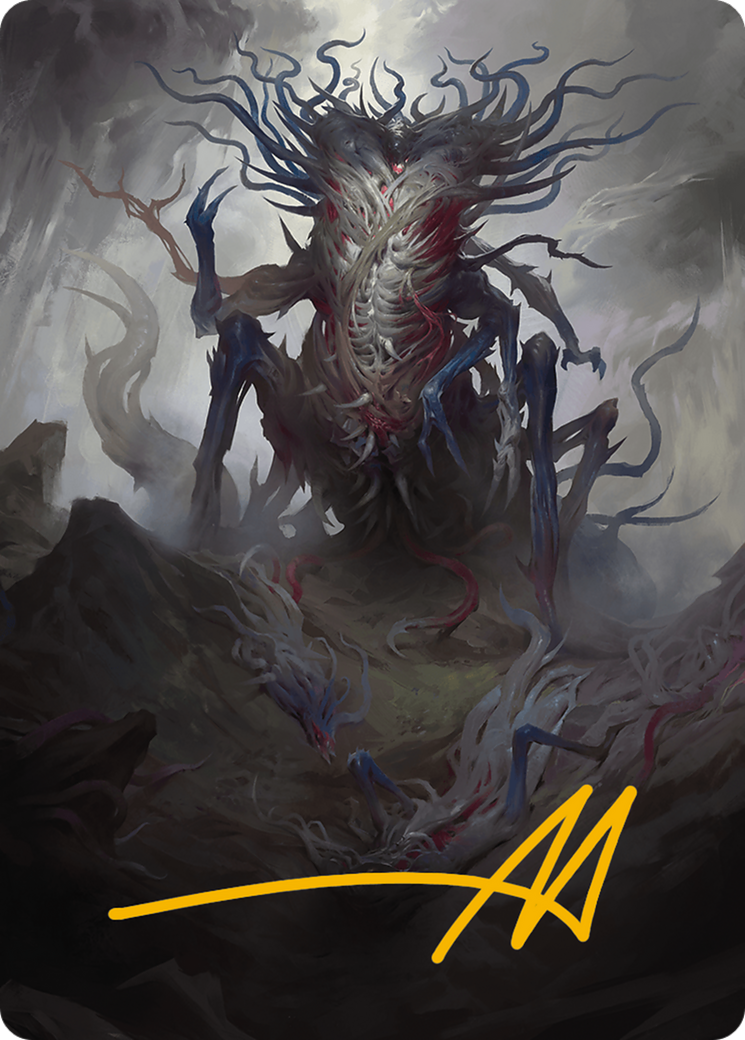 Azlask, the Swelling Scourge Art Card (Gold-Stamped Signature) [Modern Horizons 3 Art Series] | Exor Games Truro